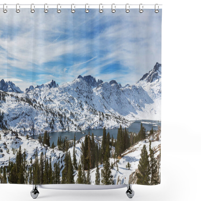 Personality  Sierra Nevada Mountains Shower Curtains