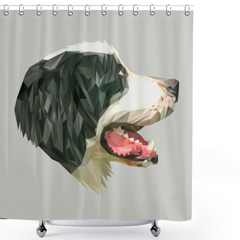 Personality  Bernese Mountain Dog  Shower Curtains