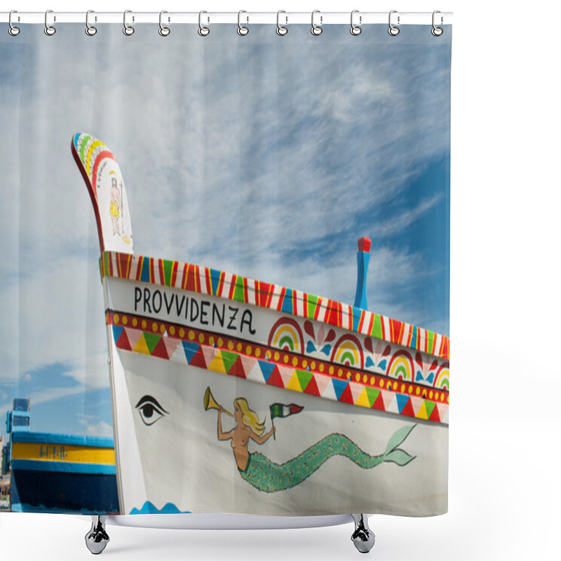 Personality  Folklore Of Sicily Shower Curtains