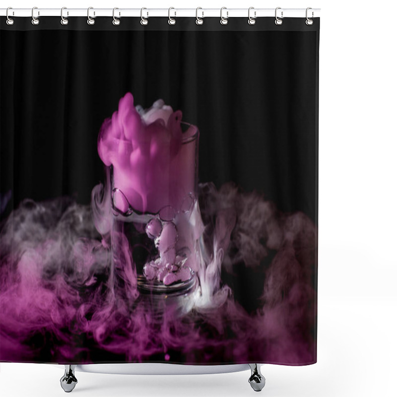 Personality  Chemical Reaction Of Dry Ice With Liquid Shower Curtains