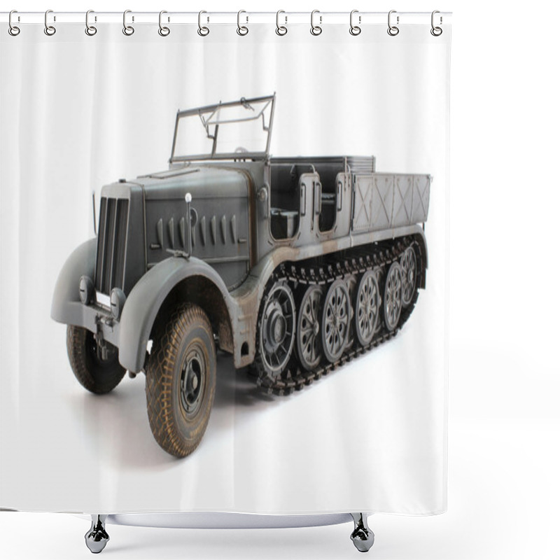 Personality  Half-track Shower Curtains