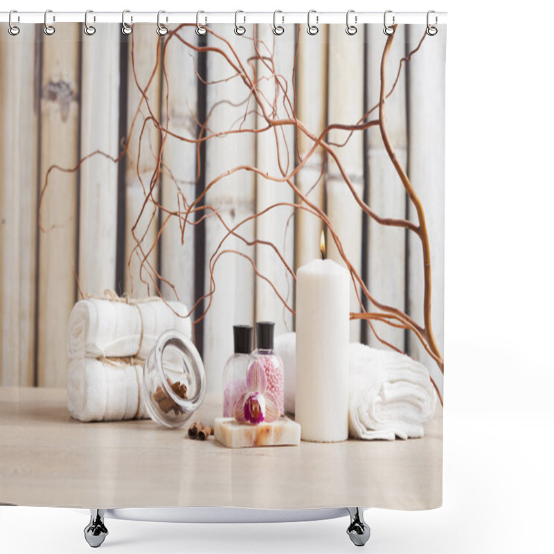 Personality  Spa And Welness Items, Zen Stones Shower Curtains