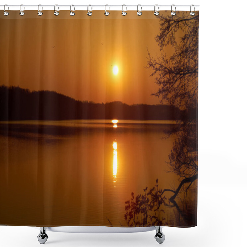 Personality  Sunset Shower Curtains