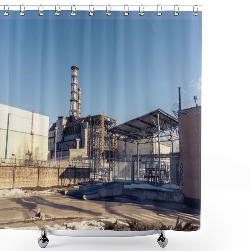 Personality  The Chernobyl Nuclear Power Plant, 2012 March Shower Curtains