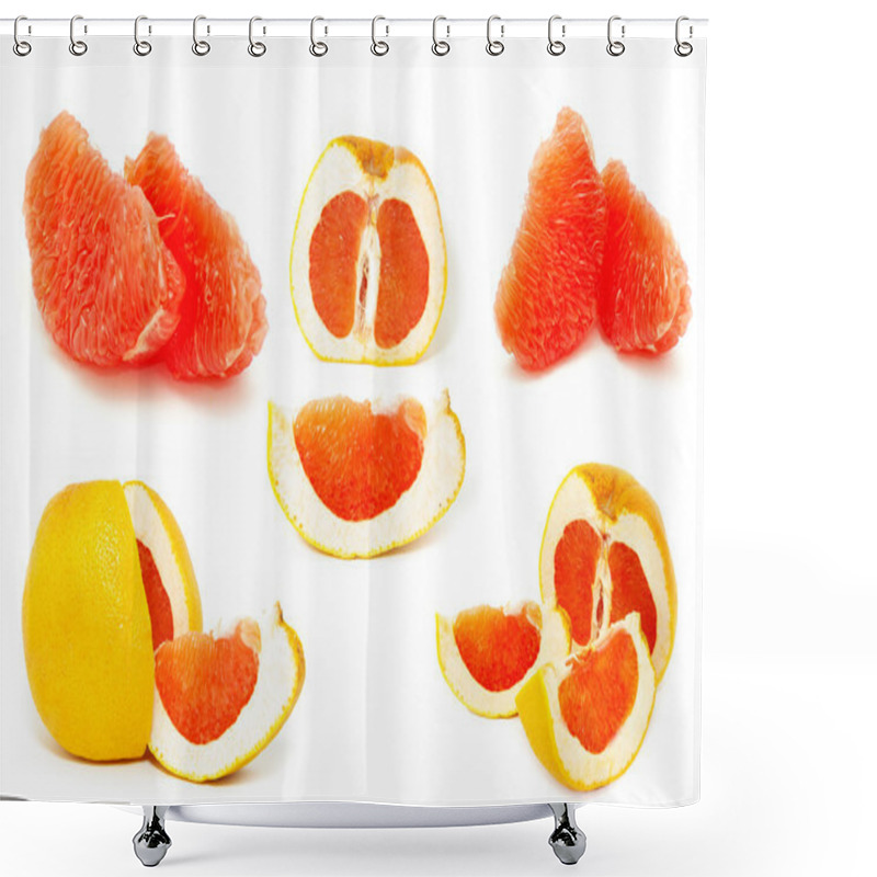 Personality  Grapefruit Shower Curtains