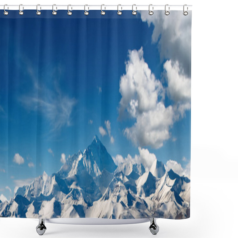 Personality  Mount Everest Shower Curtains