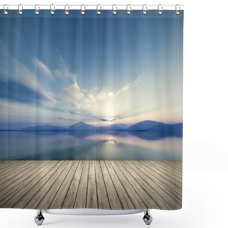 Personality  Fantasy Landscape Shower Curtains