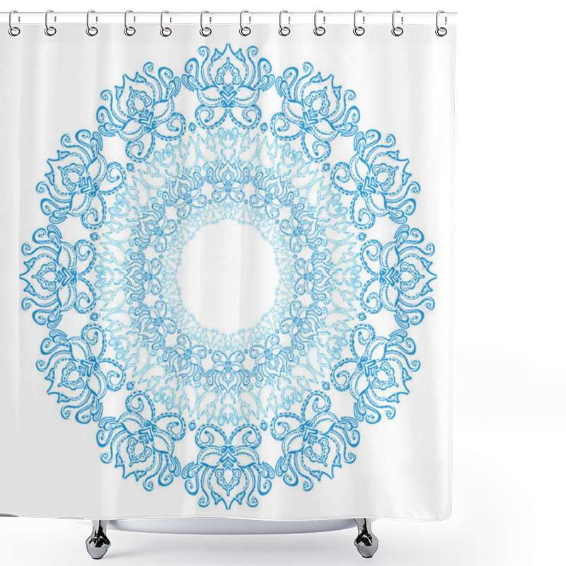 Personality  Mandala. Ethnic Decorative Elements. Shower Curtains