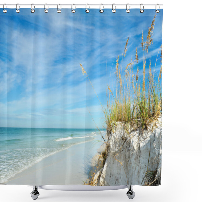 Personality  Beautiful Florida Coastline Shower Curtains