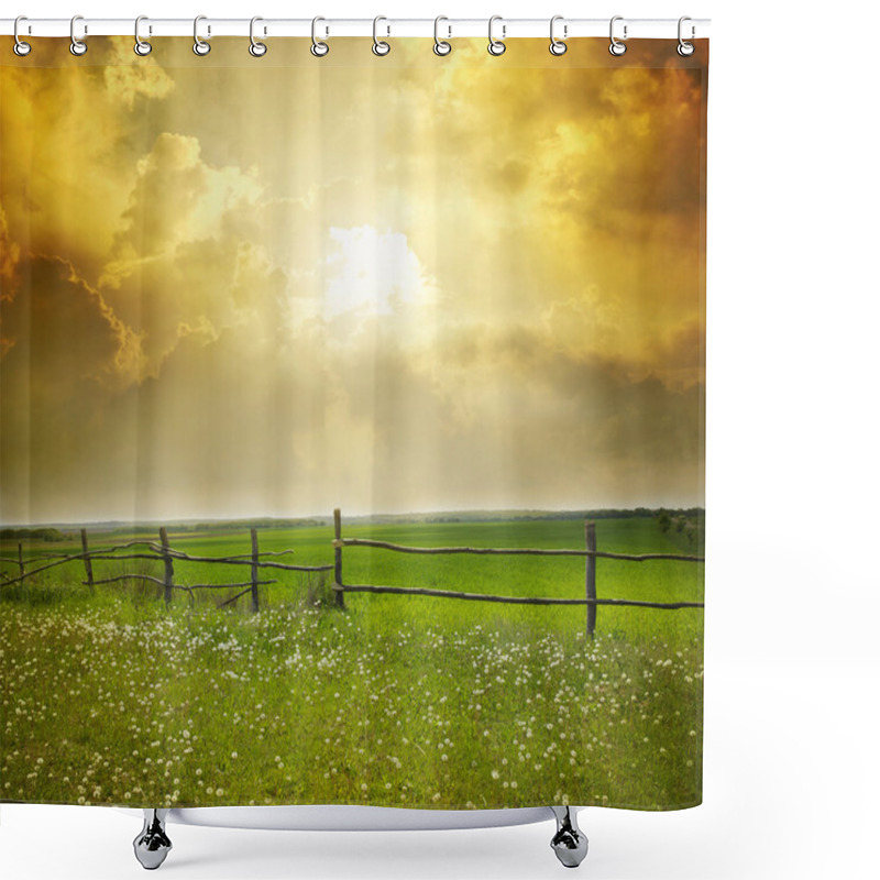 Personality  Sunset Shower Curtains