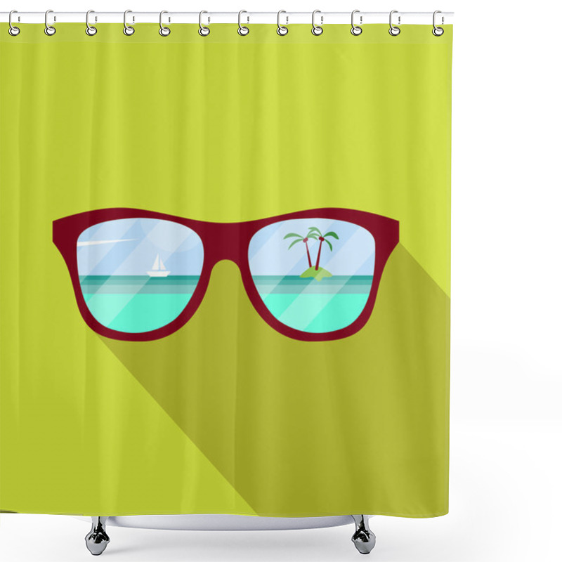 Personality  Basic RGB Shower Curtains