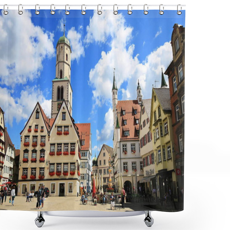 Personality  Biberach An Der Riss Is A City In Bavaria, Germany, With Many Historical Attractionss Shower Curtains