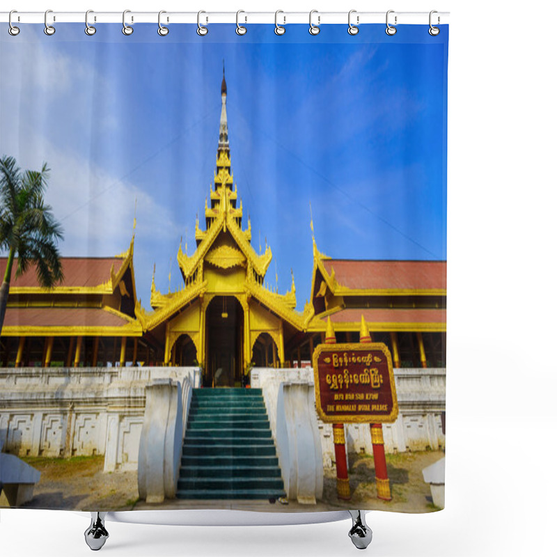 Personality  Mandalay Palace, Mandalay, Myanmar Shower Curtains