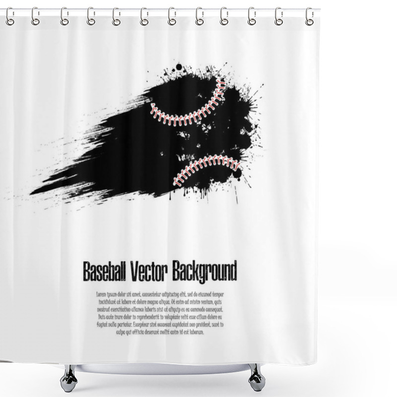 Personality  Background Abstract Soccer Ball From Blots Shower Curtains