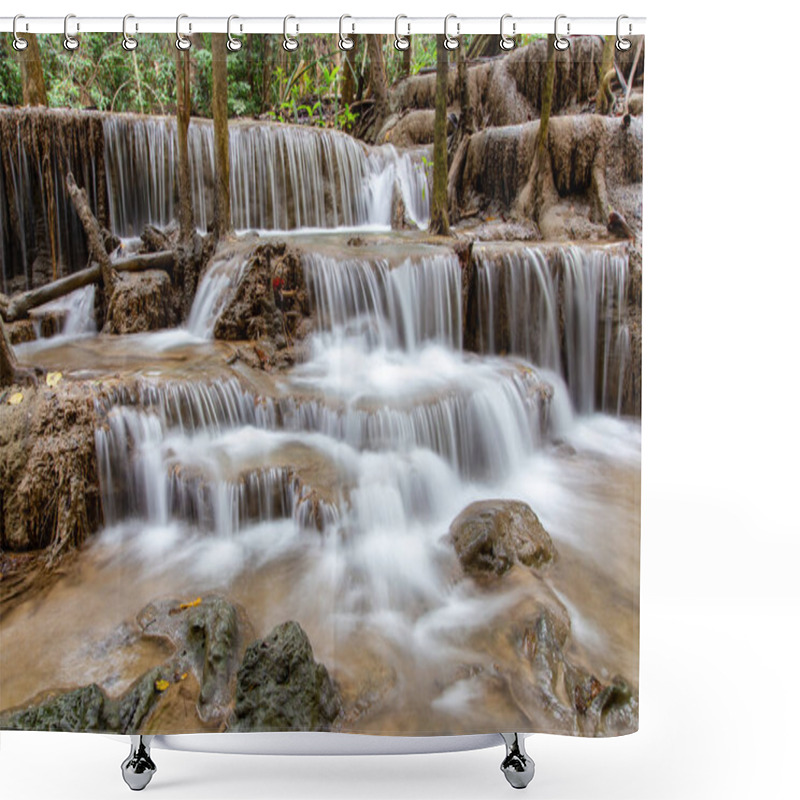 Personality  Huai Mae Khamin Waterfall Shower Curtains