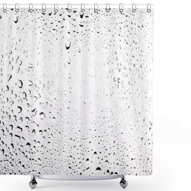 Personality  Water Drops Texture Background Shower Curtains