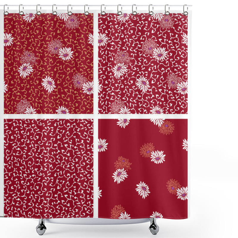 Personality  Japanese Tradition Pattern Shower Curtains