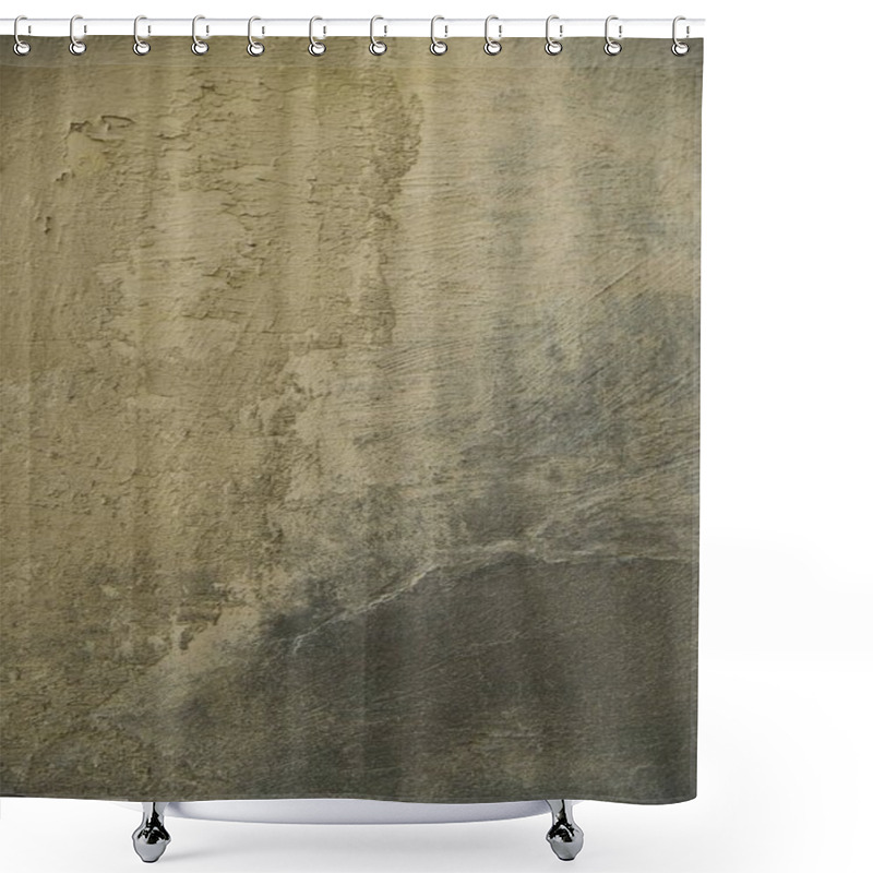 Personality  Concrete Wall Textured Background Shower Curtains