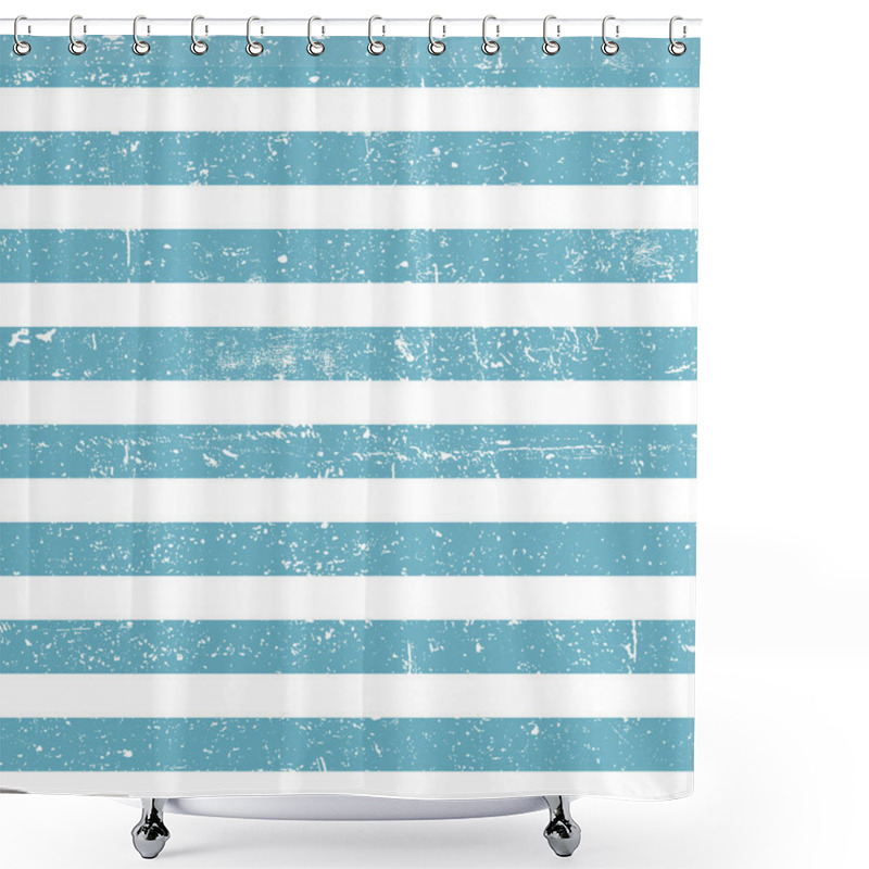 Personality  Seamless Marine Background.  Shower Curtains