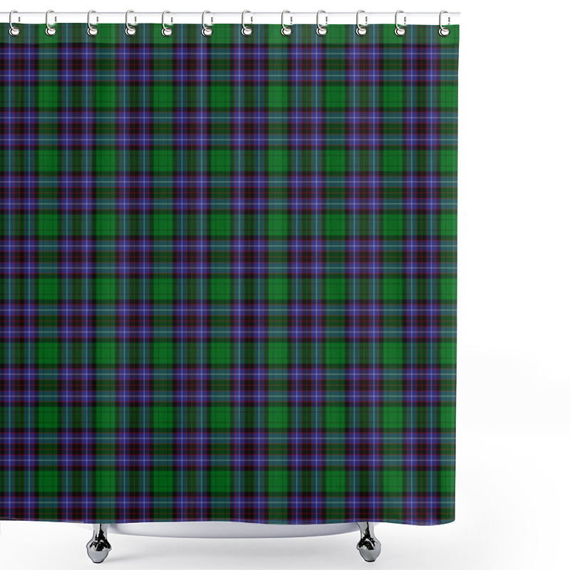 Personality  Clan Hunter Of Peebleshire Tartan Shower Curtains