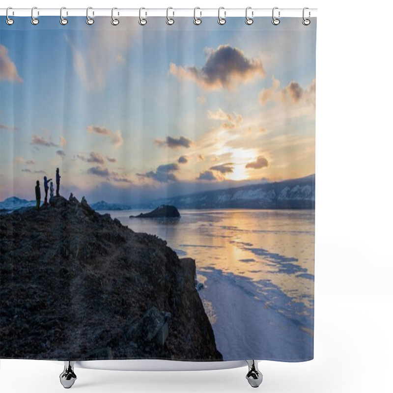 Personality  Sunset Shower Curtains