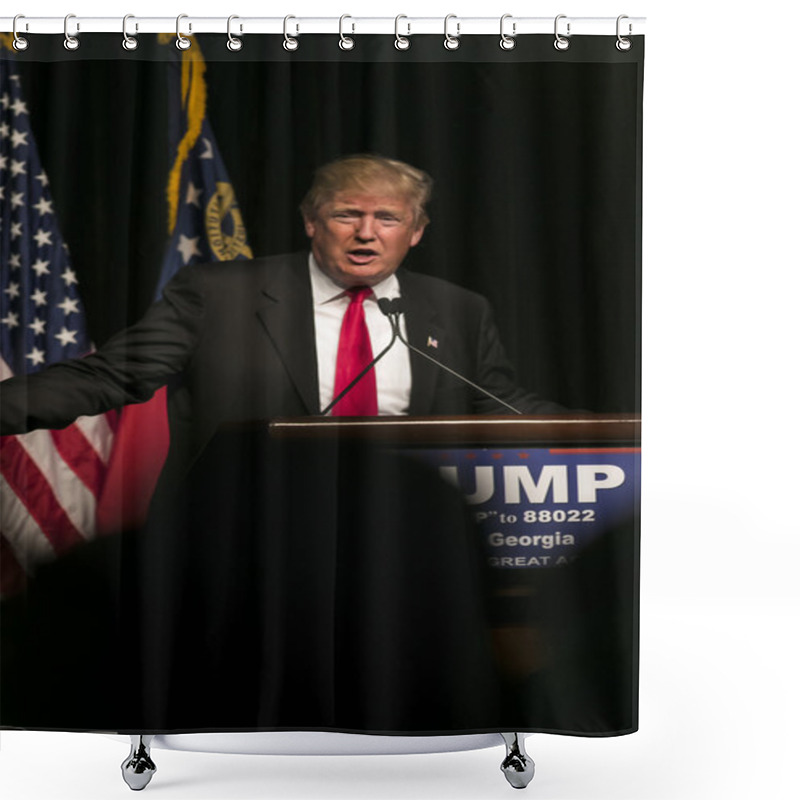 Personality  Republican Presidential Candidate Donald J Trump Shower Curtains