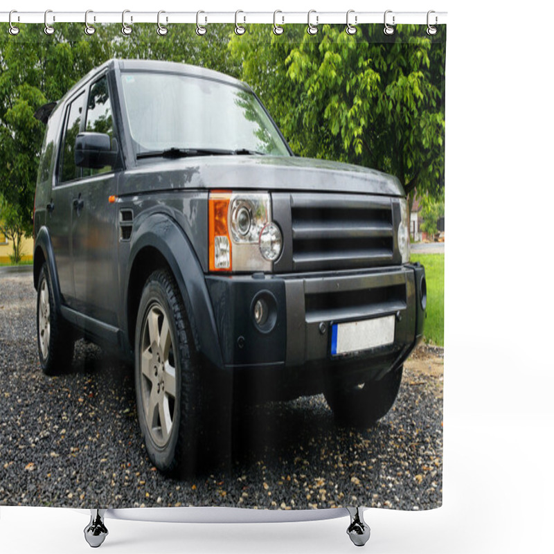 Personality  Large Luxury Car Outdoors Shower Curtains