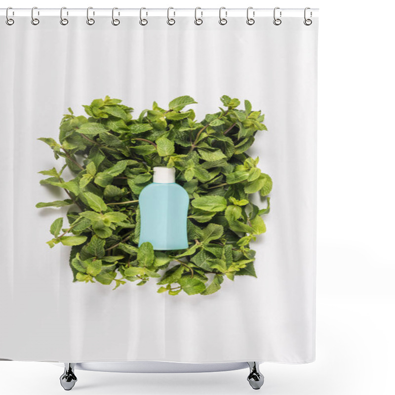 Personality  Mint Lotion Shower Curtains