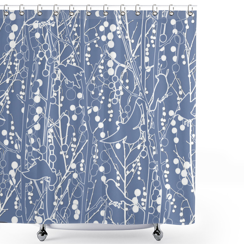 Personality  December Background Shower Curtains