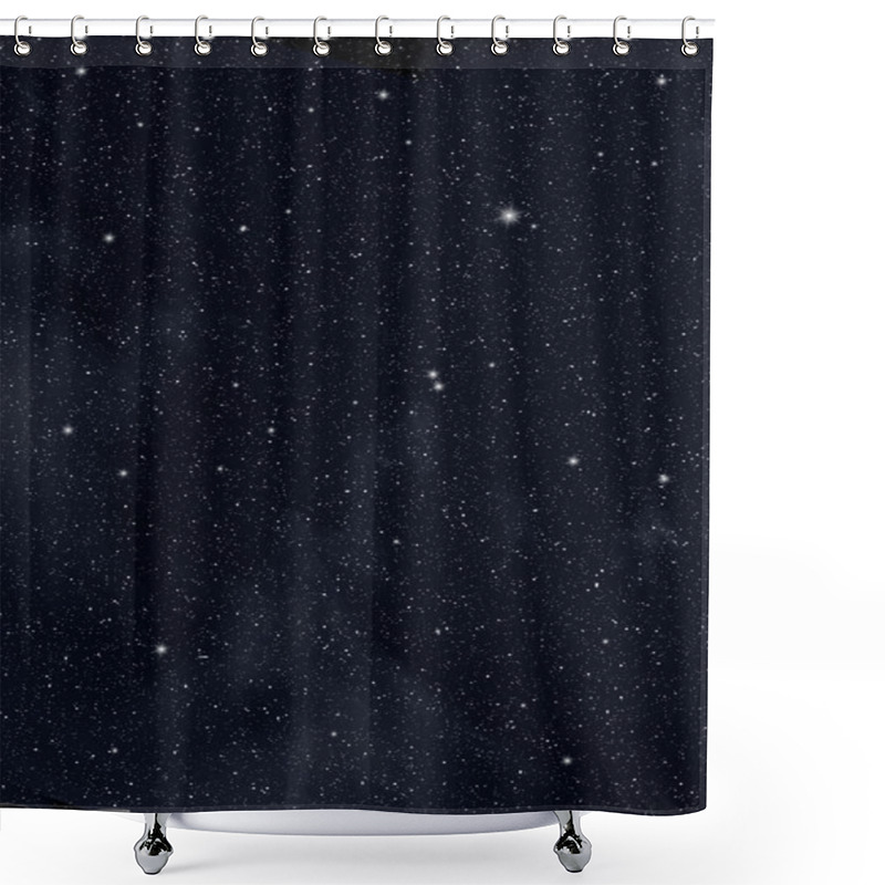 Personality  Stars In The Space Shower Curtains