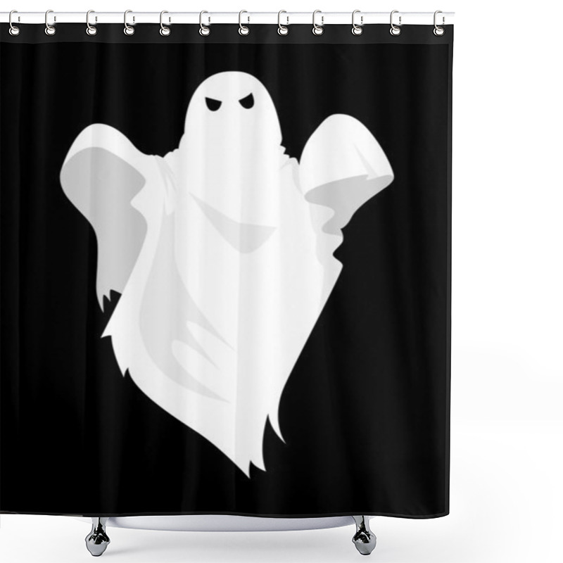 Personality  Cartoon Ghost Shower Curtains