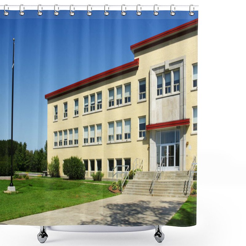 Personality  School Wing And Entrance Shower Curtains