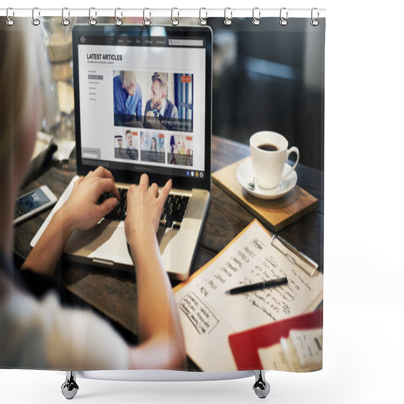 Personality  Bar Code Encryption On Tablet Shower Curtains