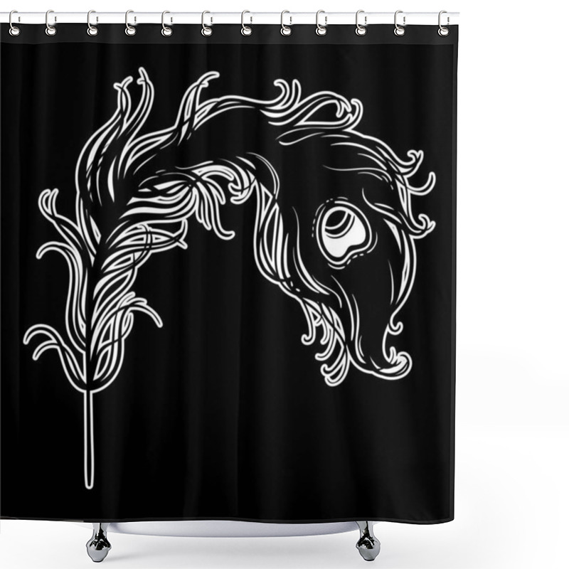 Personality  Element Shower Curtains