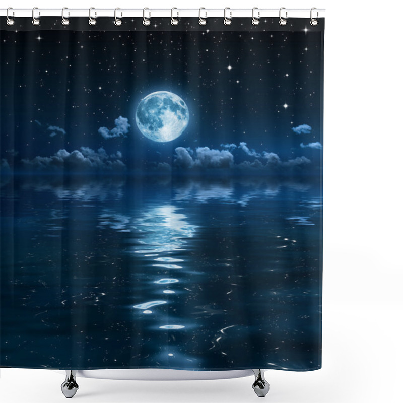 Personality  Sky Dream Of A Calm Sea And Clear Shower Curtains