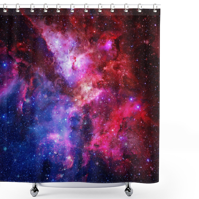 Personality  Beautiful Nebula, Stars And Galaxies. Shower Curtains