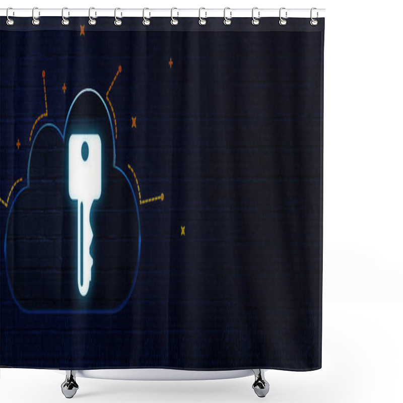 Personality   In A Microsoft Enterprise Environment, Keys And Permissions Play Critical Roles In Ensuring Secure And Efficient Access To Resources And Services Shower Curtains