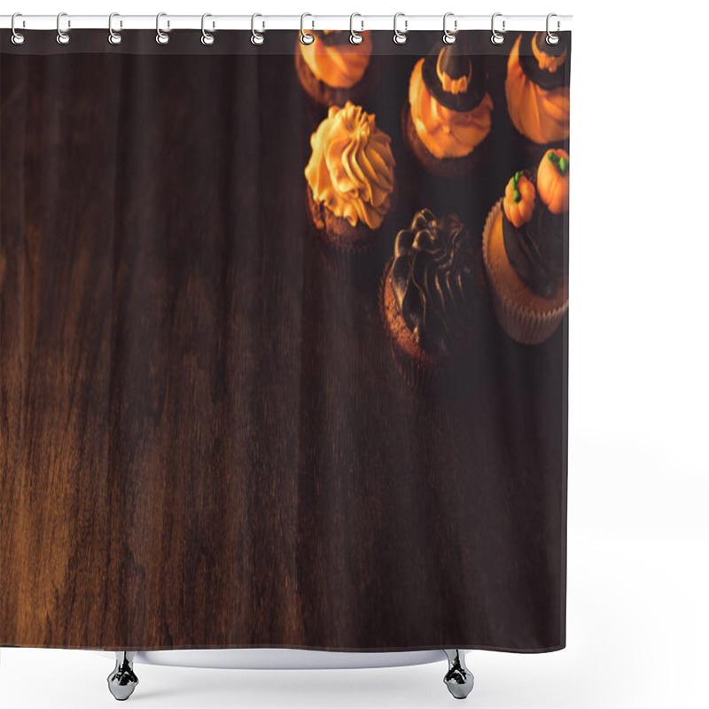 Personality  Homemade Halloween Cupcakes  Shower Curtains