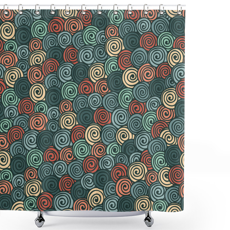 Personality  Swirls Pattern Shower Curtains