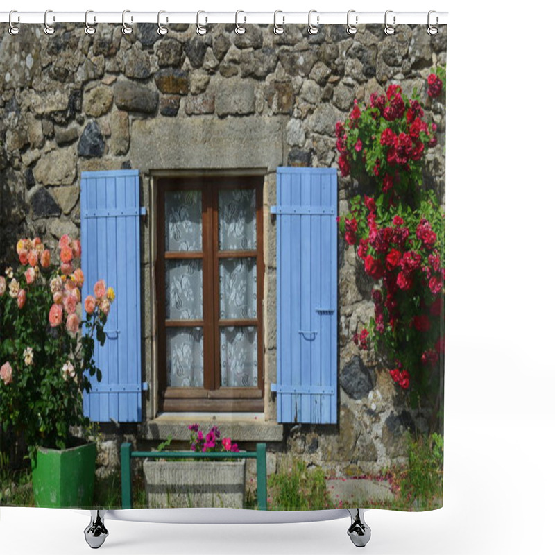 Personality  Old Stone House In The Ardeche Shower Curtains