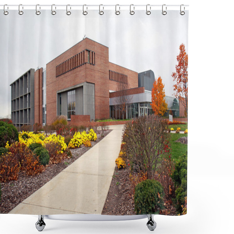 Personality  Student Center On A University Campus Shower Curtains