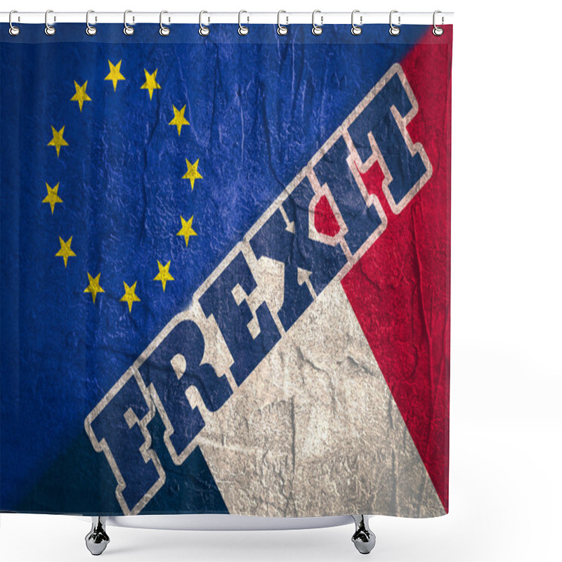 Personality  Politic Relationship, European Union And France Shower Curtains