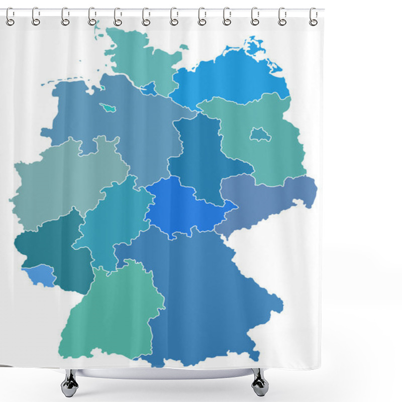 Personality  Germany Shower Curtains