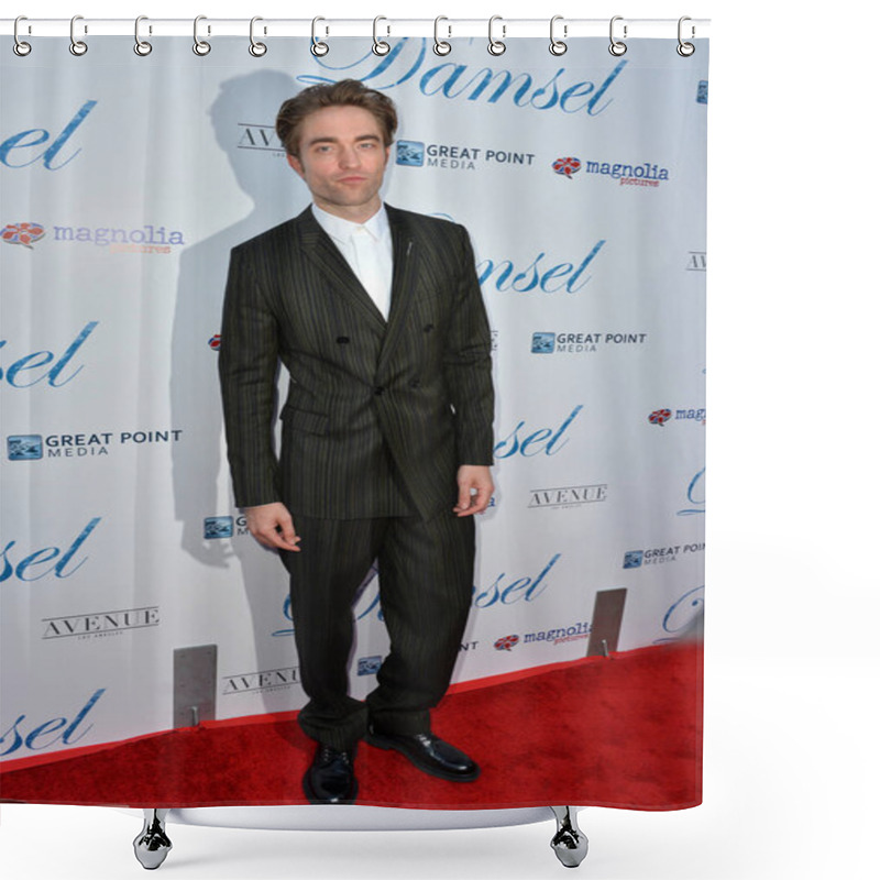 Personality  Robert Pattinson Shower Curtains