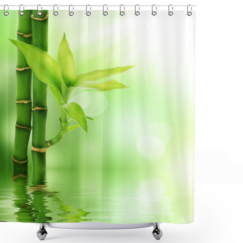 Personality  Bamboo Shower Curtains