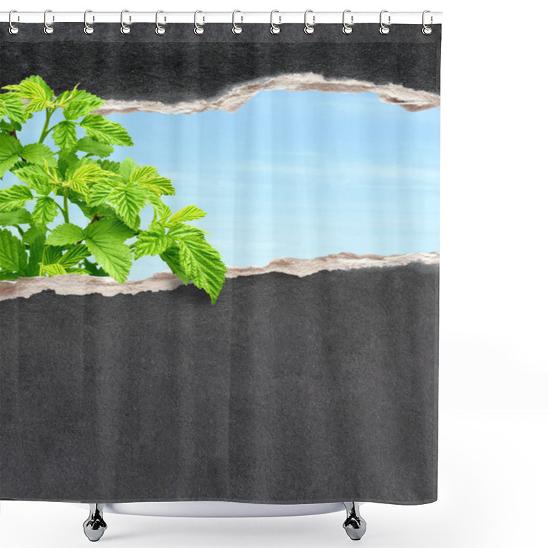 Personality  Go Green Shower Curtains