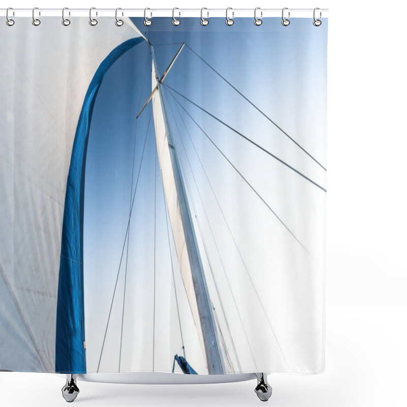 Personality  Sail Of A Sailing Boat Shower Curtains