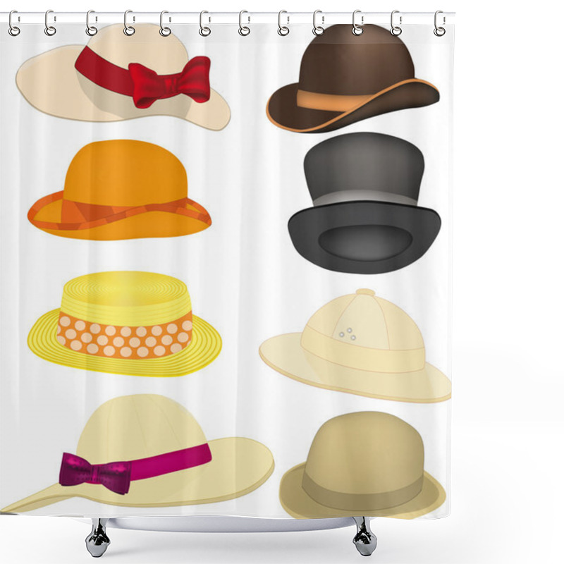 Personality  Complete Set Of Hats, Headdresses Shower Curtains