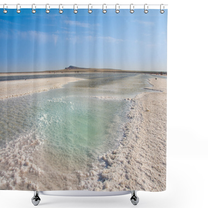 Personality  Salt Lake, Baskunchak, Russia Shower Curtains