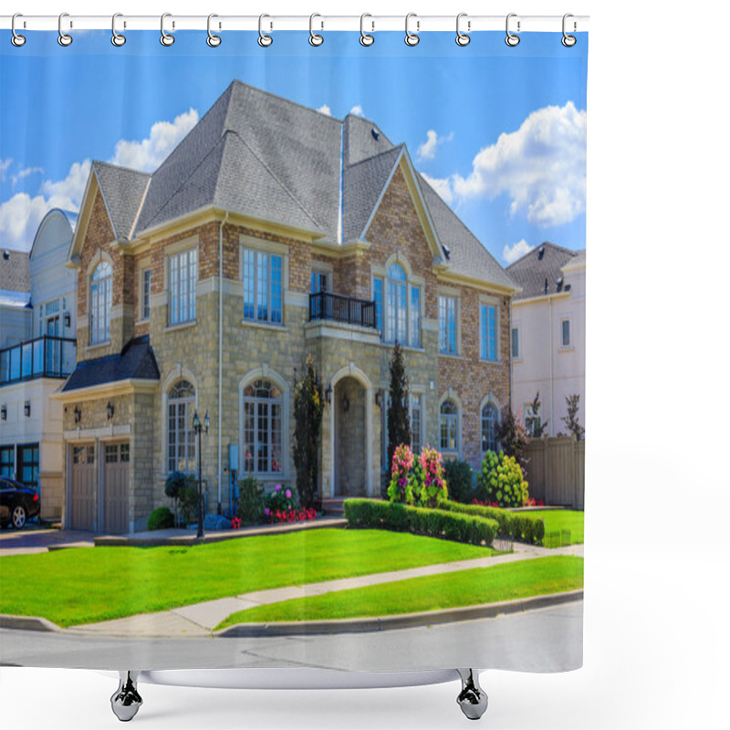 Personality  Luxury Houses In North America Shower Curtains